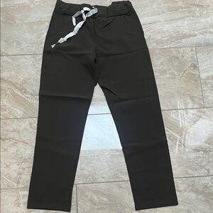 Elegant Black Women's Pants with Drawstring